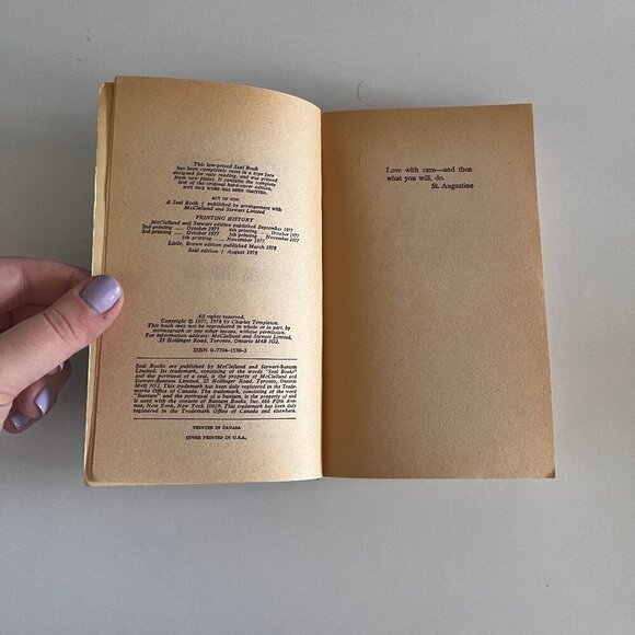 1970s Act of God Paperback Vintage Charles Templeton Archaeology Faith Fiction - Picture 2 of 5
